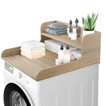 Load image into Gallery viewer, Kaboon Washer Dryer Countertop 2 Tier, 28" W x 28" D x 12" H, Oak
