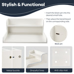 Load image into Gallery viewer, Kaboon Washer Dryer Countertop 2 Tier, 28" W x 28" D x 12" H, White
