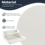 Load image into Gallery viewer, Kaboon Washer Dryer Countertop 2 Tier, 28" W x 28" D x 12" H, White
