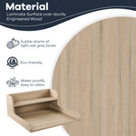 Load image into Gallery viewer, Kaboon Washer Dryer Countertop 2 Tier, 28" W x 28" D x 12" H, Oak
