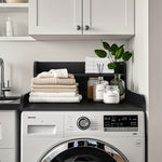 Load image into Gallery viewer, Kaboon Washer Dryer Countertop 2 Tier, 28" W x 28" D x 12" H, Black
