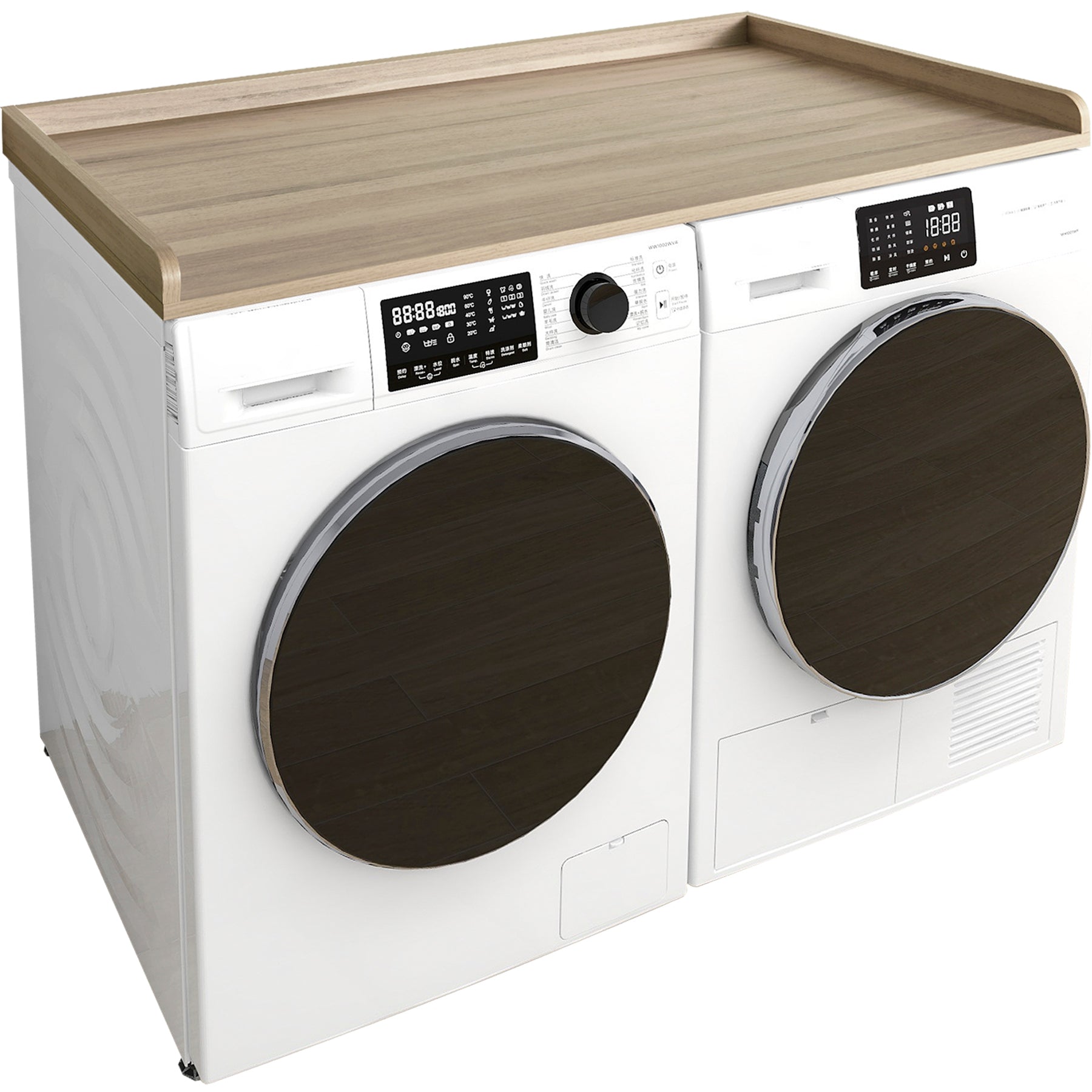 Kaboon Washer Dryer Countertop, Oak
