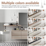 Load image into Gallery viewer, KABOON Floating Shelves for Wall, Set of 2--White
