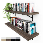 Load image into Gallery viewer, KABOON Floating Shelves for Wall, Set of 2--Eucalyptus
