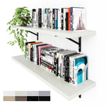 Load image into Gallery viewer, KABOON Floating Shelves for Wall, Set of 2--Sea Salt
