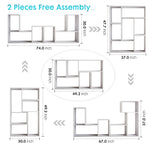 Load image into Gallery viewer, Kaboon Free Combination Shelf Unit--White Rock
