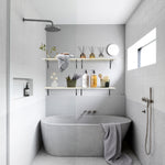 Load image into Gallery viewer, KABOON Floating Shelves for Wall 10&quot; D x 27” W Set of 2--Sea Salt
