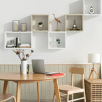 Load image into Gallery viewer, KABOON Floating Cube Shelves--White
