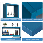 Load image into Gallery viewer, KABOON Floating Cube Shelves--Cyan
