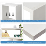 Load image into Gallery viewer, KABOON Floating Cube Shelves--White
