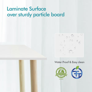 KABOON Solid Color Tabletop--White-Smooth version
