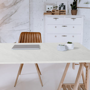 white table top