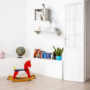 Kaboon Floating Shelves- U style-Sea Salt