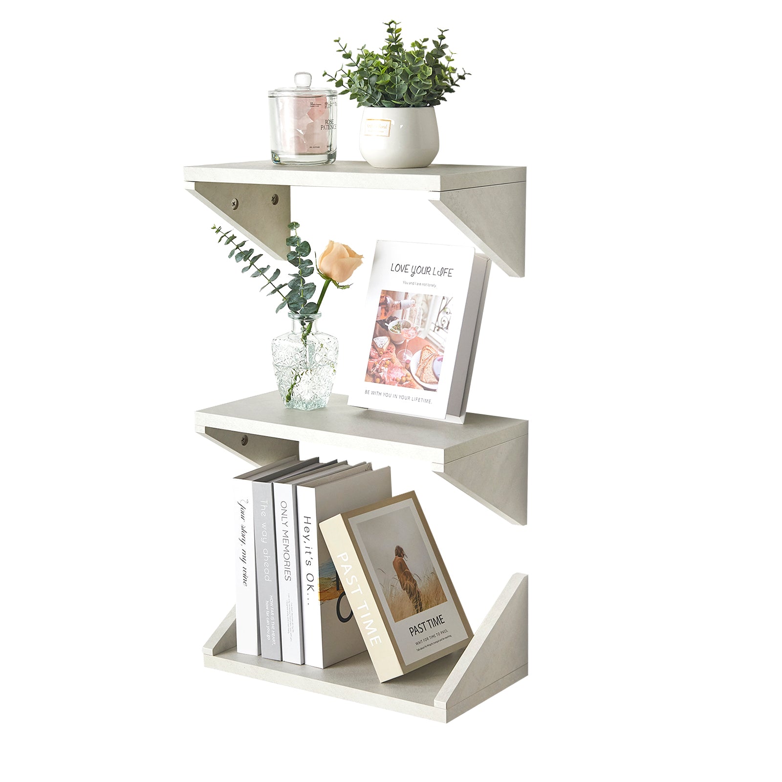 Kaboon Floating Shelves- U style-Sea Salt