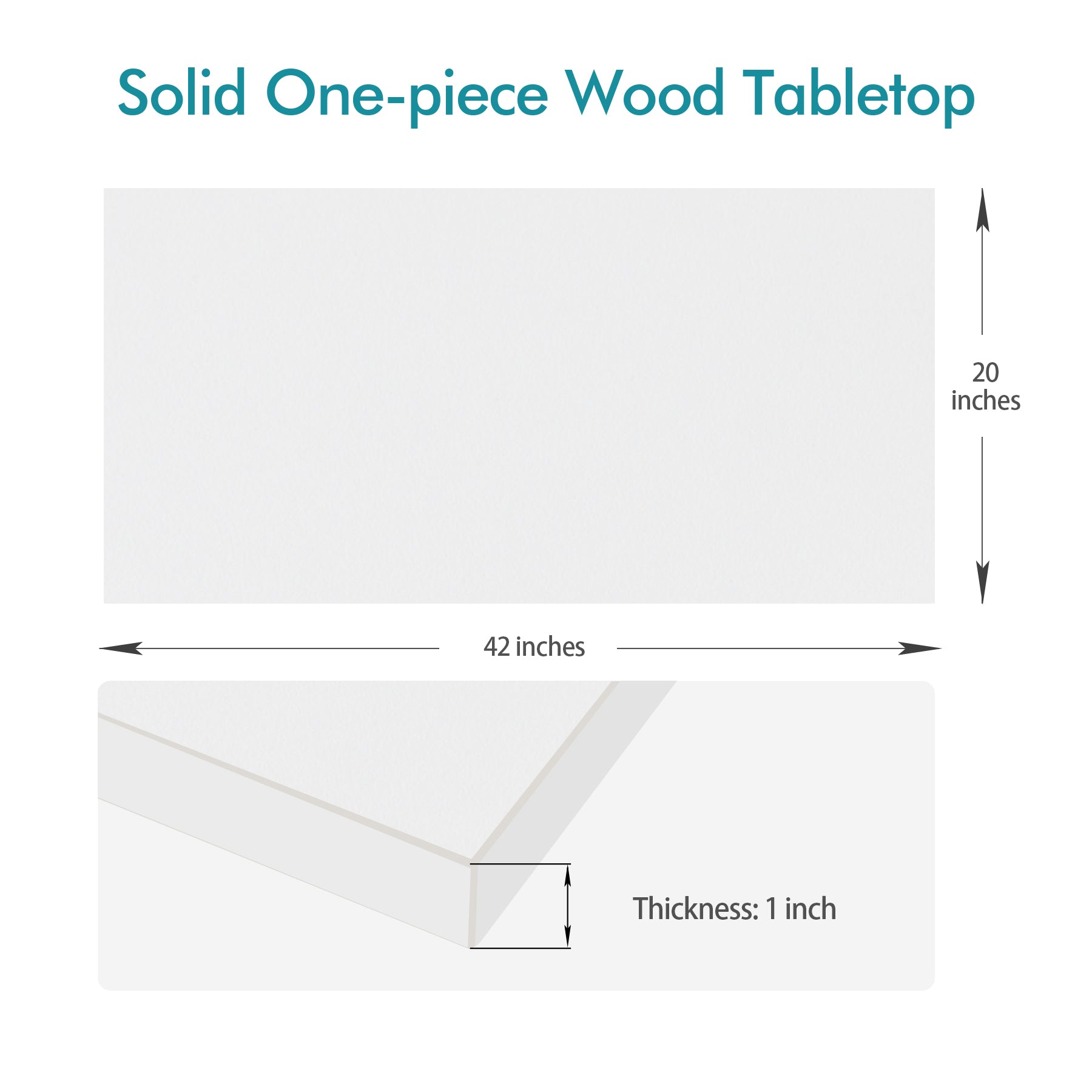 KABOON Super Tabletop- 1 inch thick