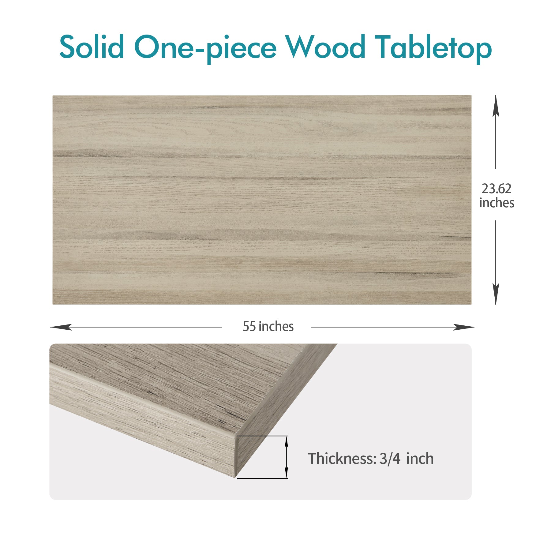 KABOON Universal Tabletop--Oak