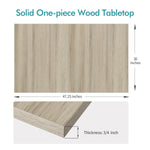 Load image into Gallery viewer, 48x30 one-piece wood table top in oak
