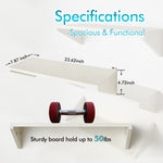 Load image into Gallery viewer, Kaboon Floating Shelves- U style-Sea Salt
