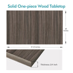 Load image into Gallery viewer, 48x30 one-piece wood table top in eucalyptus
